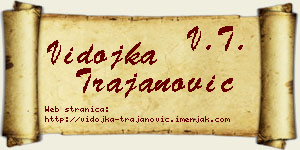 Vidojka Trajanović vizit kartica
